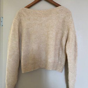& Other Stories cream mohair sweater